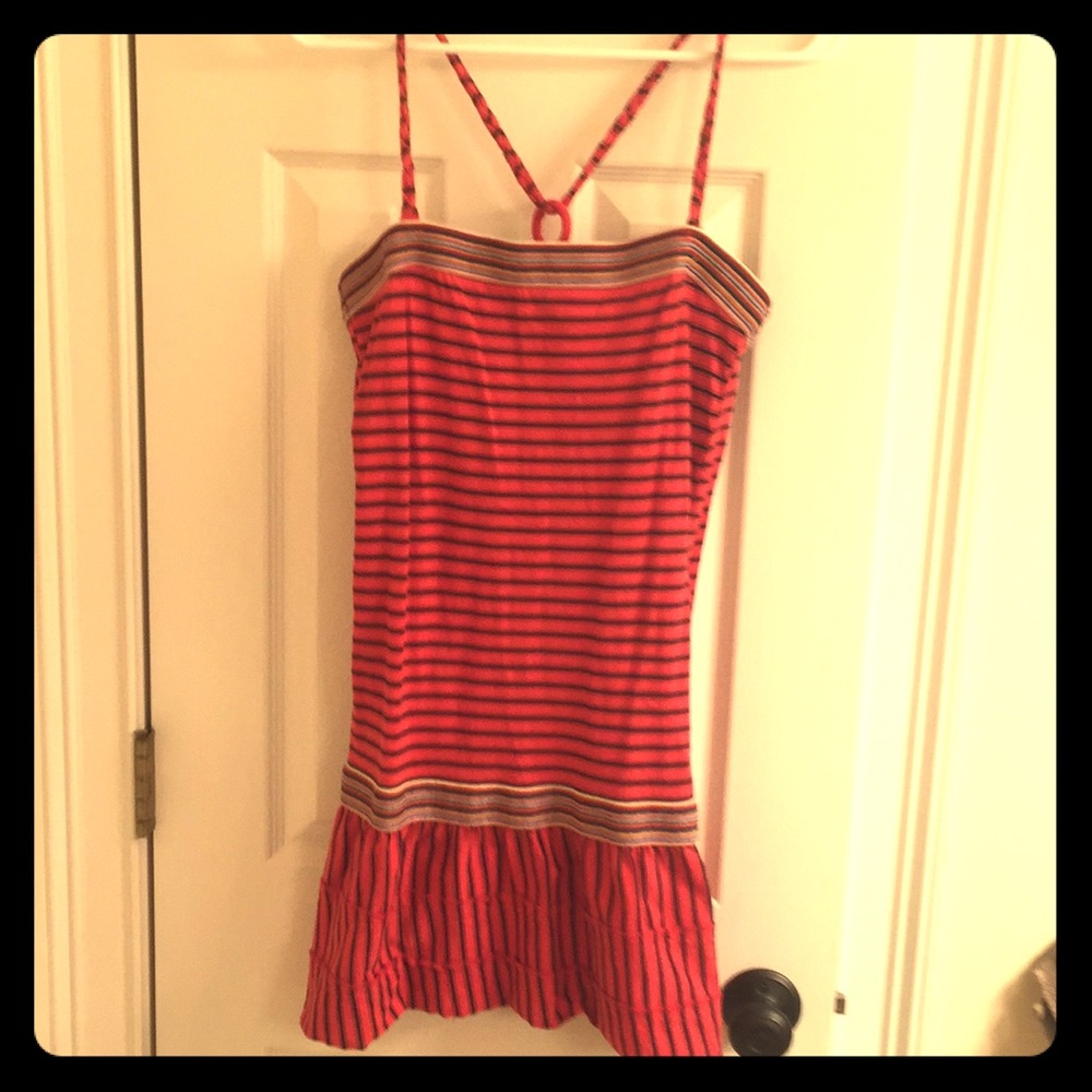 Free People colorful mini dress